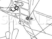Shift Lock Components Diagram for 2003 Toyota Tacoma  2.4 L4 GAS