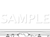 Engine Compartment Diagram for 2003 Toyota Tundra  4.7 V8 GAS