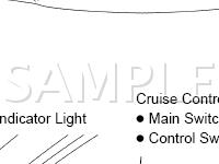 Cruise Control Components Diagram for 2004 Toyota Highlander  2.4 L4 GAS