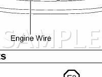 Electrical Wiring Routing Diagram for 2004 Toyota Matrix XR 1.8 L4 GAS