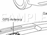 Navigation System Diagram for 2004 Toyota Prius  1.5 L4 ELECTRIC/GAS