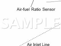 Emission Control System Diagram for 2004 Toyota Prius  1.5 L4 ELECTRIC/GAS