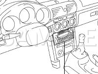 Audio System Components Diagram for 2005 Toyota MR2 Spyder  1.8 L4 GAS