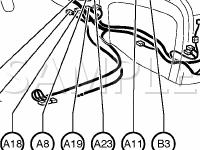Instrument Panel Diagram for 2005 Toyota Prius  1.5 L4 ELECTRIC/GAS
