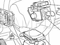 Hybrid Control System Diagram for 2005 Toyota Prius  1.5 L4 ELECTRIC/GAS