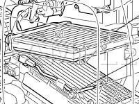 Air Conditioning Components Diagram for 2005 Toyota Sequoia SR5 4.7 V8 GAS