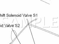 Electronic Controlled Automatic Transmission Diagram for 2006 Toyota 4runner SR5 4.0 V6 GAS