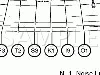 Engine Compartment Component Locations Diagram for 2006 Toyota 4runner Limited 4.7 V8 GAS