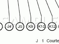 Body Component Locations Diagram for 2006 Toyota Avalon Touring 3.5 V6 GAS