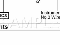 Electrical Wiring Routing Diagram for 2006 Toyota Matrix XR 1.8 L4 GAS