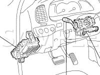 Turn Signal And Hazard Warning Components Diagram for 2006 Toyota Sequoia SR5 4.7 V8 GAS