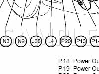 Body Diagram for 2006 Toyota Sienna LE 3.3 V6 GAS