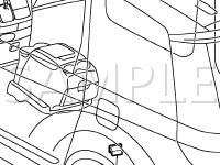 Rear Seat Entertainment System Diagram for 2006 Toyota Sienna XLE 3.3 V6 GAS