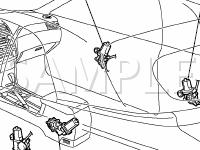 Convertible Roof Control System Diagram for 2006 Toyota Solara SLE 3.3 V6 GAS
