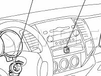 ABS Control System Diagram for 2006 Toyota Tacoma  2.7 L4 GAS