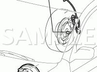 Brake Components Diagram for 2007 Toyota Avalon Limited 3.5 V6 GAS