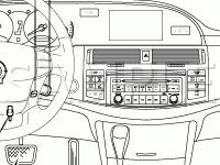 Instrument Panel Diagram for 2007 Toyota Avalon Touring 3.5 V6 GAS