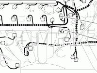 Engine Compartment Grounds and Connectors Diagram for 2007 Toyota Corolla S 1.8 L4 GAS