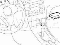 Instrument Panel Diagram for 2007 Toyota Corolla S 1.8 L4 GAS