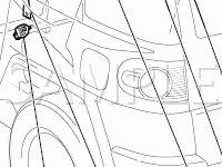 Safety Restraint Components Diagram for 2007 Toyota FJ Cruiser  4.0 V6 GAS