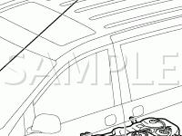 Body Components Diagram for 2007 Toyota Sienna LE 3.5 V6 GAS