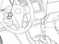 Instrument Panel Components Diagram for 2008 Chevrolet Aveo Special Value 1.6 L4 GAS