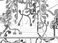 Engine Compartment Grounds And Connectors Diagram for 2007 Toyota Tundra  4.0 V6 GAS
