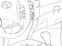 Audio Components Diagram for 2008 Toyota 4runner Limited 4.0 V6 GAS