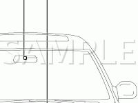 Front Body Components Diagram for 2008 Toyota Avalon Touring 3.5 V6 GAS
