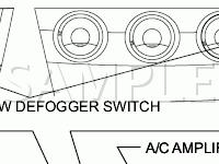 Instrument Panel Components Diagram for 2008 Toyota Camry  2.4 L4 GAS