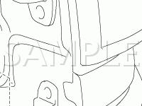 Door Components Diagram for 2008 Toyota FJ Cruiser Trail Teams Special Edition 4.0 V6 GAS