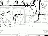 Engine Compartment Grounds and Connectors Diagram for 2008 Toyota Matrix XR 1.8 L4 GAS