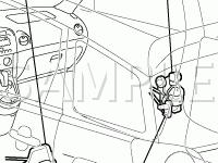 Body Components Diagram for 2008 Toyota Matrix  1.8 L4 GAS