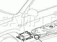 Fuel Tank Components Diagram for 2008 Toyota RAV4 Limited 2.4 L4 GAS