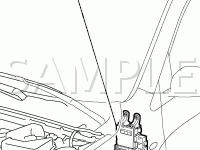 Front Body Components Diagram for 2008 Toyota RAV4 Limited 3.5 V6 GAS