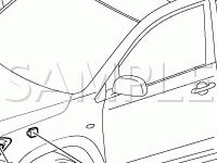 Engine Compartment Diagram for 2008 Toyota RAV4 Limited 3.5 V6 GAS
