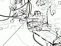 Instrument Panel Grounds and Connectors Diagram for 2008 Toyota Sequoia Limited 4.7 V8 GAS