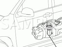 Body Components Diagram for 2008 Toyota Sequoia Limited 5.7 V8 GAS