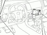 Body Components Diagram for 2008 Toyota Sequoia Platinum 5.7 V8 GAS