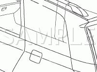 Body Components Diagram for 2008 Toyota Sienna CE 3.5 V6 GAS