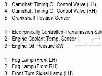 Engine Compartment Components Diagram for 2008 Toyota Tacoma X-RUNNER 4.0 V6 GAS