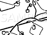 Grounds & Harness To Harness Connectors Diagram for 1996 Toyota Celica ST 1.8 L4 GAS