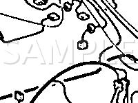 Grounds & Harness To Harness Connectors Diagram for 1996 Toyota Celica GT 2.2 L4 GAS