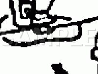 Automatic Transmission Component Locations Diagram for 1995 Toyota Supra  3.0 L6 GAS