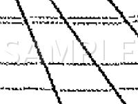 Engine Compartment Connector Locations, A1 Through H10 Diagram for 1998 Toyota Avalon  3.0 V6 GAS