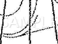Body Connector Locations, A17 Through P11 Diagram for 1998 Toyota Celica GT 2.2 L4 GAS