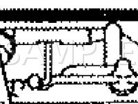 Engine Compartment Connector Locations, A1 Through G2 Diagram for 1997 Toyota Supra  3.0 L6 GAS