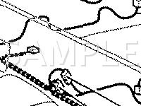 Body Grounds & Harness To Harness Connector Locations Diagram for 1998 Toyota Tacoma  2.7 L4 GAS