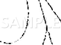 Body Connector Locations, A19 Through R14 Diagram for 1997 Toyota Paseo Convertible 1.5 L4 GAS