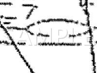 Engine Compartment Connector Locations, A1 Through H6 Diagram for 1998 Toyota Sienna  3.0 V6 GAS